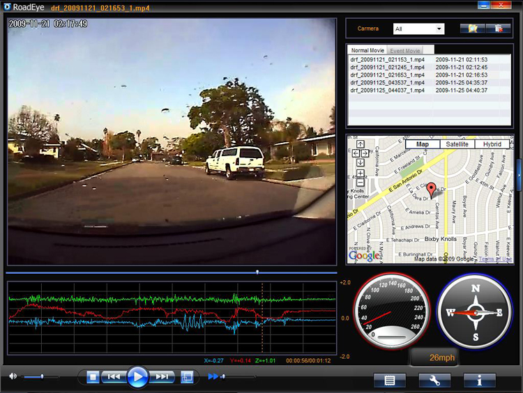 screen shot of black box system